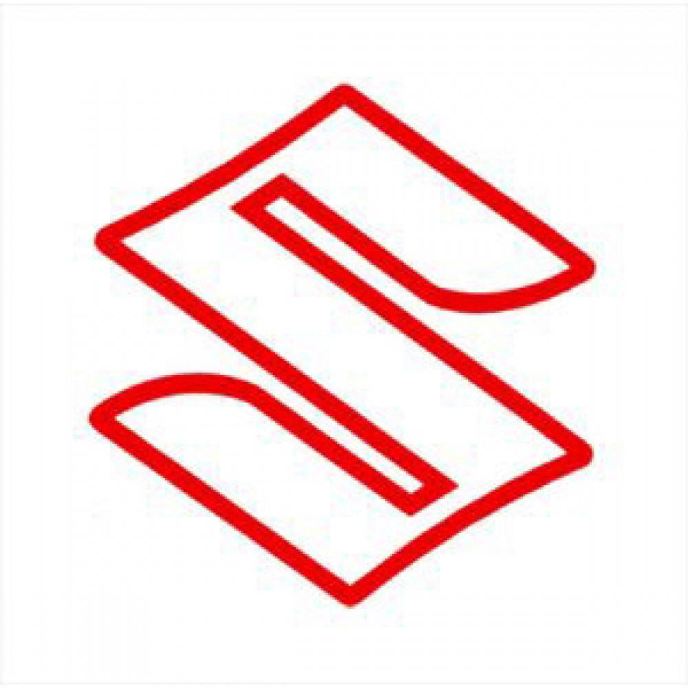 Sticker logo Suzuki rood