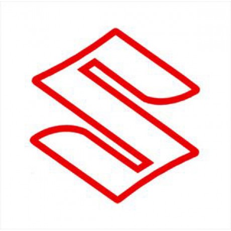 Sticker logo Suzuki rood